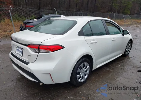 2021 Toyota Corolla Le z USA, uszkodzony, nr VIN 5YFEPMAE9MP270195